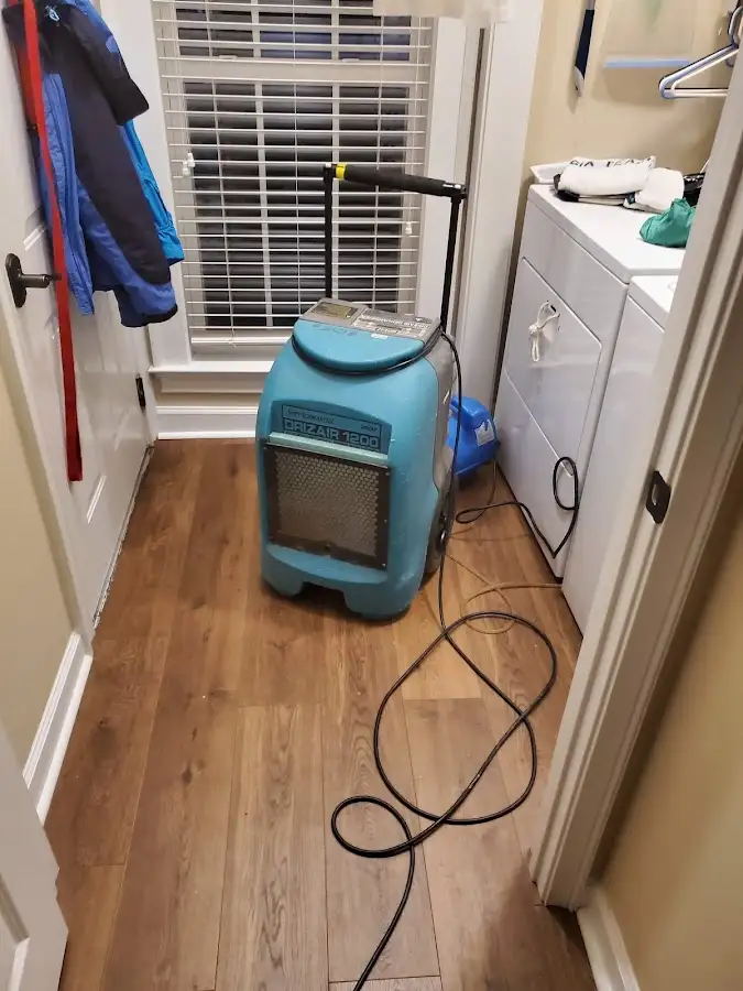 Commercial dehumidifier deployed for Flood Damage Cleanup in Daytona Beach