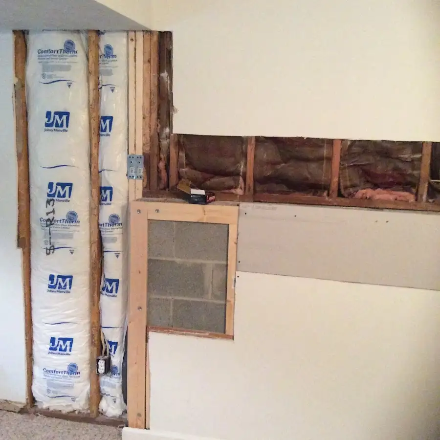 Wall insulation replacement during Structural Drying in Daytona Beach